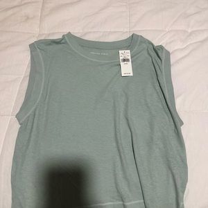 lighter color irl, mint blue man tank